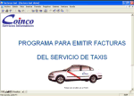 Facturas TAXI v1.0