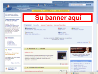 Espacio 728x90 en cabecera